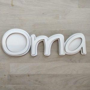 Knutselproject 'Oma' Knutselproject 'Oma'